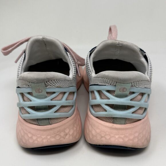 Kizik Athens Bahama Womens 6.5 White Pink Knit Slip On Handsfree Shoes - Picture 12 of 16